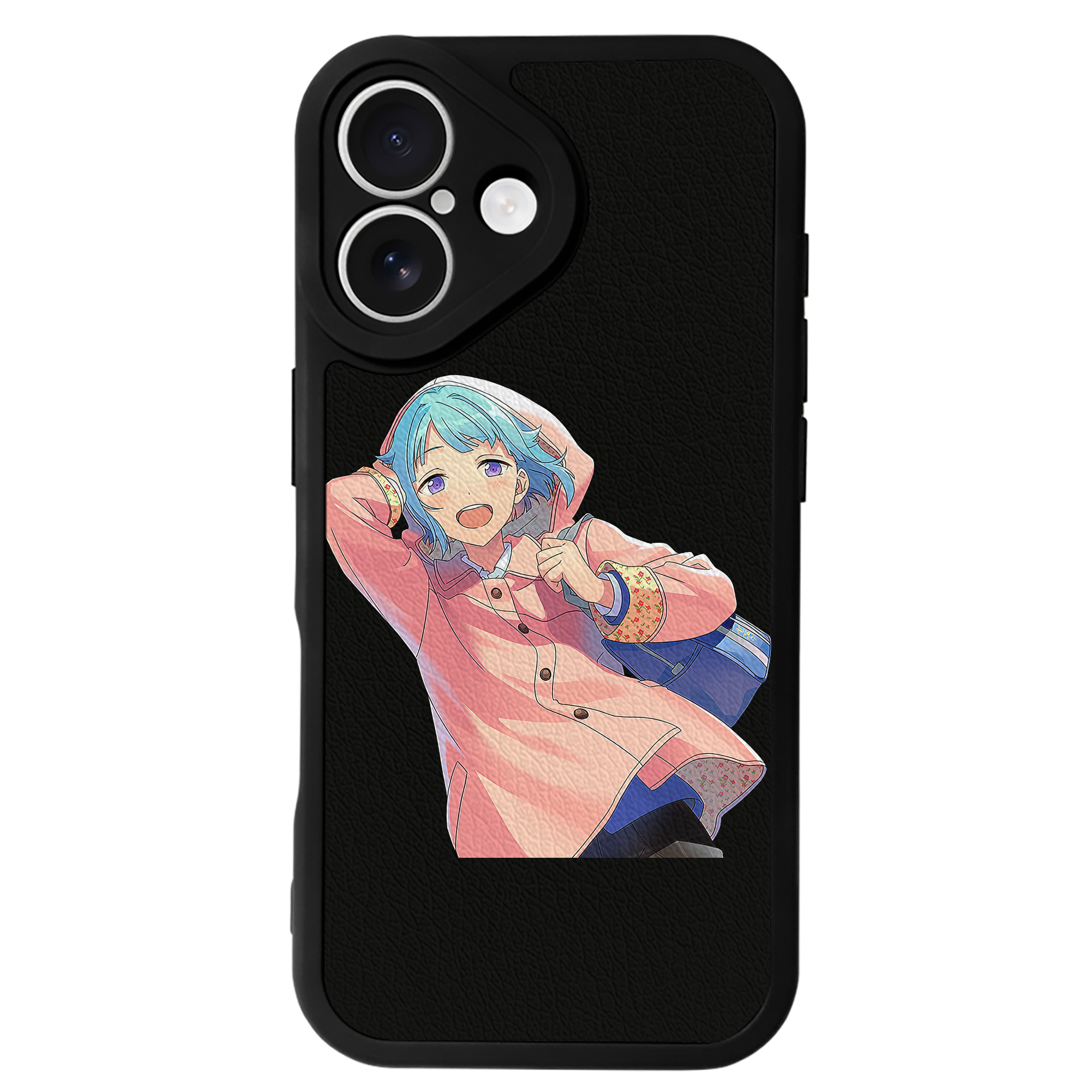 （画像用） あんさんぶるスターズ! Ensemble Stars 【iPhone 16シリーズ対応】シリコンスマホケース（レザー調） 材質：シリコン